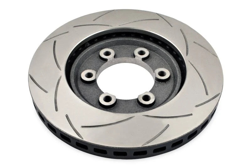 DBA Front Survival T2 Slotted Rotors (Reverse Mount) fits 2003-2007 Holden Rodeo 4X4 - Back View