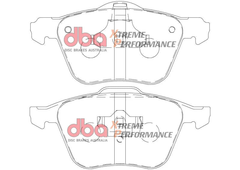 DBA Front XP Performance Brake Pads fits 2003-2010 Volvo S60 / XC90 (w/316mm Front Rotor) - Additional View 7