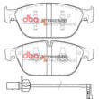 Load image into Gallery viewer, DBA Front XP Performance Brake Pads (w/380mm Front Rotor) fits Audi A8 / 2011 Audi A8 Quattro / 2018 Audi SQ5 4.0L - Addit...