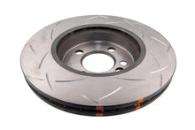 Load image into Gallery viewer, DBA Hatchback Front 4000 Series Slotted Rotor (14mm Lugs Base/Excl JCW Brakes) fits 2007-2010 Mini Cooper - Side View