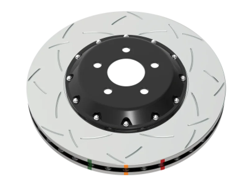 DBA N/Kona N Front 5000 Series Slotted Rotor w/Black Hat fits 2022-2023 Hyundai Elantra - Additional View 6
