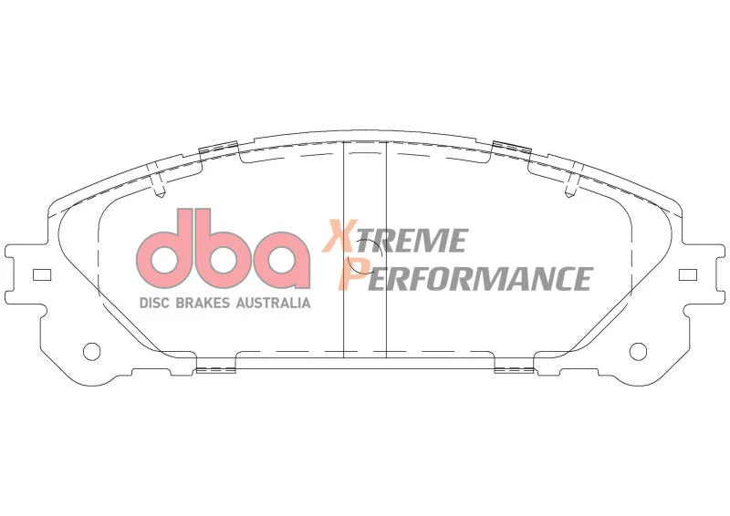 DBA Performance Brake Pads fits 2017 Lexus NX200T / 2018 2021 Lexus NX300 / 2021 Lexus NX300 Luxury / 2015 2019 2021 Lexus...