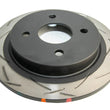 Load image into Gallery viewer, DBA Rear 4000 Series Slotted Rotor fits 2014-2019 Ford Fiesta ST / 2001-2017 Ford Fiesta / Focus - Side View
