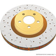 Load image into Gallery viewer, DBA Rear 4000 Series Slotted Rotors w/Black Hat fits 2013-2018 Chevrolet Corvette Z51 - Main Product View