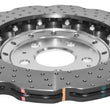 Load image into Gallery viewer, DBA Rear 5000 Series Drilled Wavy Rotor w/Silver Hat (w/Scalloped edge Iron Discs) fits 2013-2016 Audi RS5 / 2015 Audi RS5...