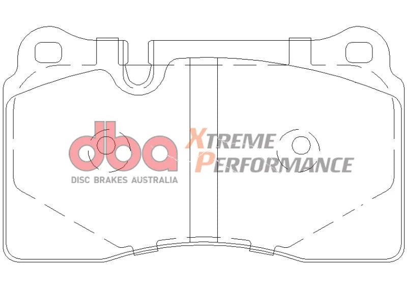 DBA Rear Brake Pads fits 2005-2008 Aston Martin DB9 / V8 Vantage / 2009-2016 Chevrolet Camaro Z/28 / Corvette Z06 / Corvet...