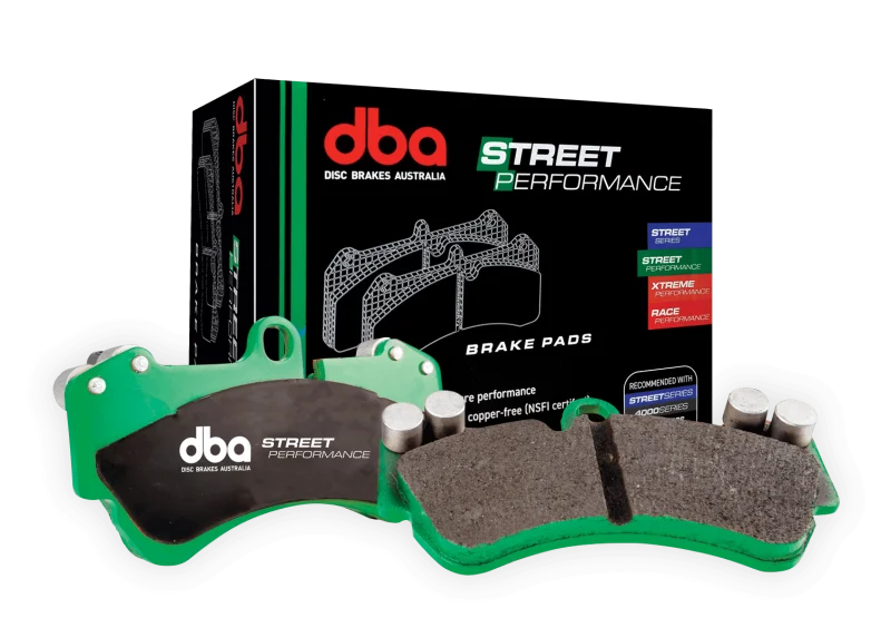 DBA Rear Performance Brake Pads fits 2018 2020 2021 Audi Q7 e-tron Sportback - Check Fitment Details - Installation View