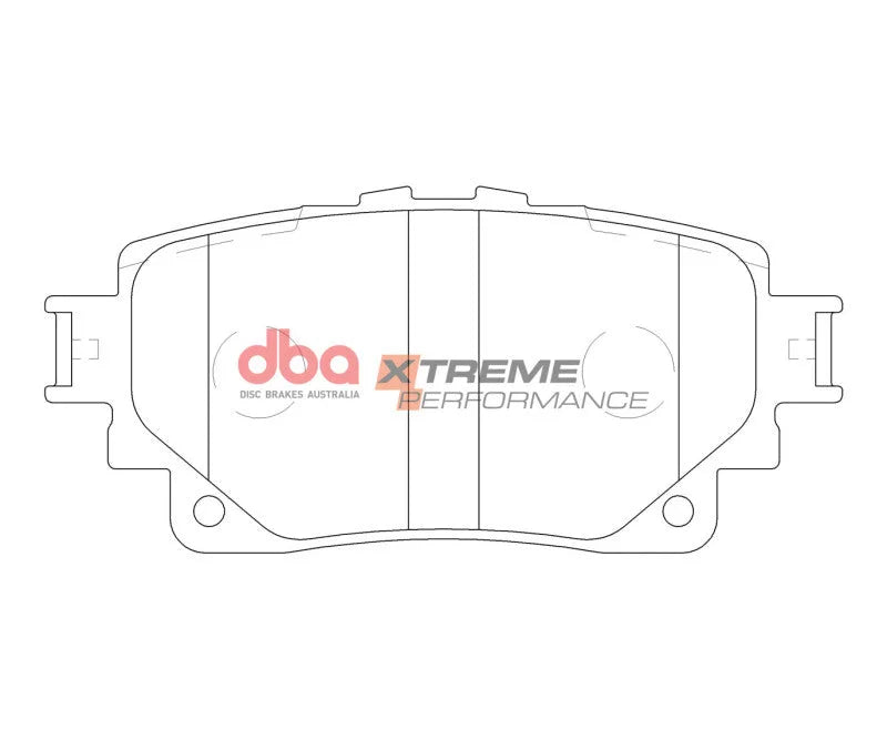 DBA Rear Performance Brake Pads fits 2022 Lexus IS300 / 2022 Lexus IS350 F SPORT / 2022 Lexus Nx450h+ / 2022 Toyota Highla...