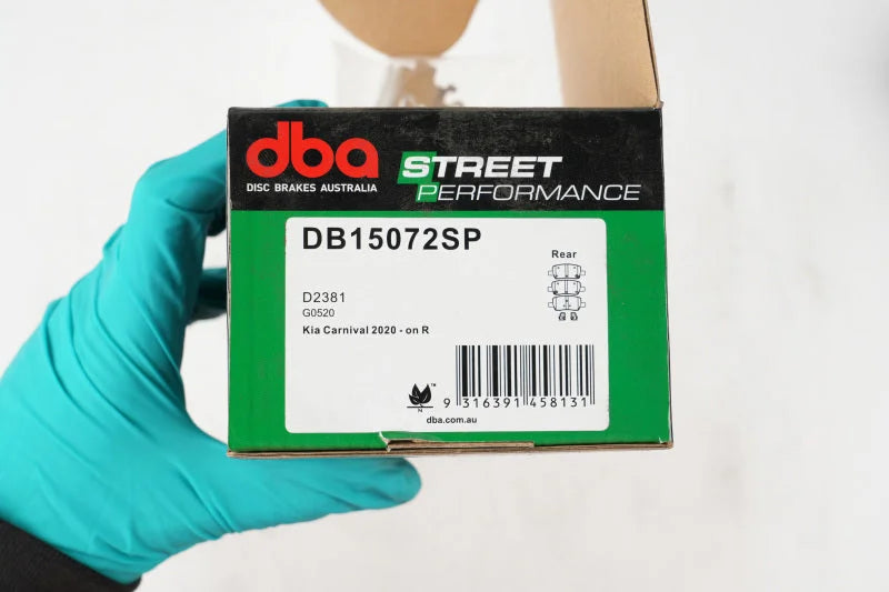 DBA Rear SP Performance Brake Pads fits Hyundai Santa / 2022 Hyundai Santa Cruz / 2021 Hyundai Santa Fe Calligraphy / 2022...