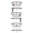 Load image into Gallery viewer, DBA Rear SSEV Street Series Brake Pads fits 1990-2001 Acura Integra / 1998-2001 Acura Integra GS / 1998 Acura Integra RS /...