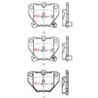Load image into Gallery viewer, DBA Rear SSEV Street Series Brake Pads fits 2003-2008 Pontiac Vibe GT / 2000-2005 Toyota Celica GT / 2005-2006 Toyota Coro...