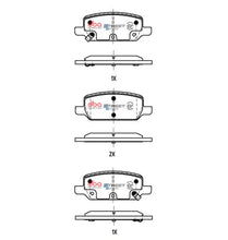 Load image into Gallery viewer, DBA Rear SSEV Street Series Brake Pads fits 2017 2018 2020 2021 Tesla 3 - Installation View