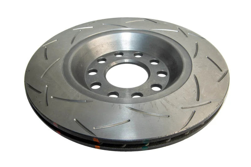 DBA Rear Slotted T3 4000 Series Rotor fits Audi S4 4.2L V8 / 2004-2008 Audi S4 Avant - Side View