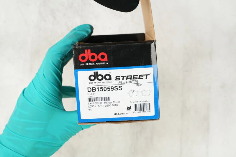DBA Rear Street Series Brake Pads fits 2020 2021 Jaguar E-pace / 2020 Jaguar I-pace / 2016 2020 2021 Jaguar XF / 2016 Jagu...