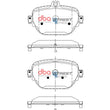 Load image into Gallery viewer, DBA Rear Street Series Brake Pads (w/Iron Rotor) fits Mercedes-Benz Amg / 53 Mercedes-Benz Amg GT / 2019 2020 Mercedes-Ben...