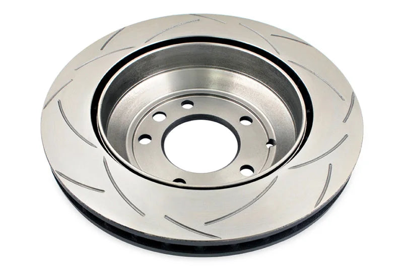 DBA Rear Street Series Slotted Brake Rotor (Iron Rotor) fits 2007-2014 Audi Q7 / 2009 2010 Audi Q7 TDI / 2004-2006 2014 Po...