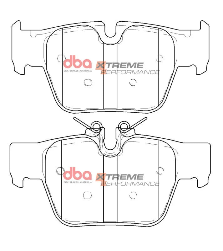 DBA Rear XP Performance Brake Pads fits BMW X2 / 2019 BMW X2 M35I / 2021 2022 Mini Cooper Clubman John Cooper Works ALL4 /...