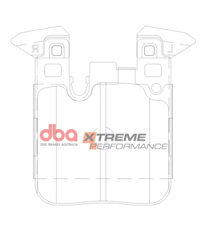 DBA Rear XP Performance Brake Pads (w/M Sport Brakes) fits BMW 228I / 2017-2021 BMW 230I / 2018 2021 BMW 230I Xdrive / 201...