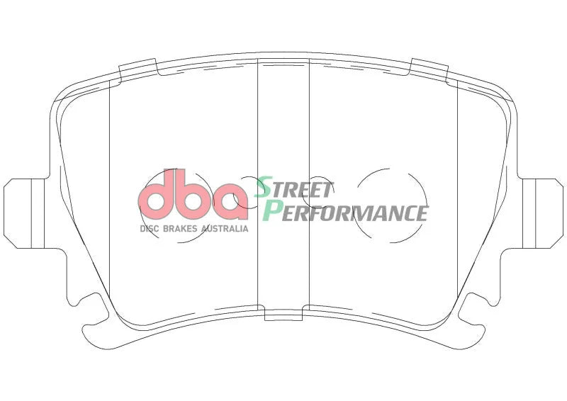 DBA SP Performance Brake Pads fits 2005-2021 Audi A3 / Volkswagen Rear - Additional View 7