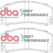 Load image into Gallery viewer, DBA SP Performance Front Brake Pads fits 2004-2008 Chevrolet Colorado LS / LT / SPORT / 2004-2008 GMC Canyon SL / SLT / Z7...