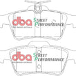 Load image into Gallery viewer, DBA SP Performance Rear Brake Pads fits 2003-2023 Chevrolet Cobalt / Ford / Jaguar (rear Rotor) - Additional View 5