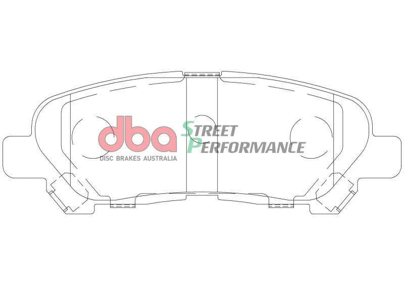 DBA SP Performance Rear Brake Pads fits 2008-2012 Toyota Highlander - Additional View 7