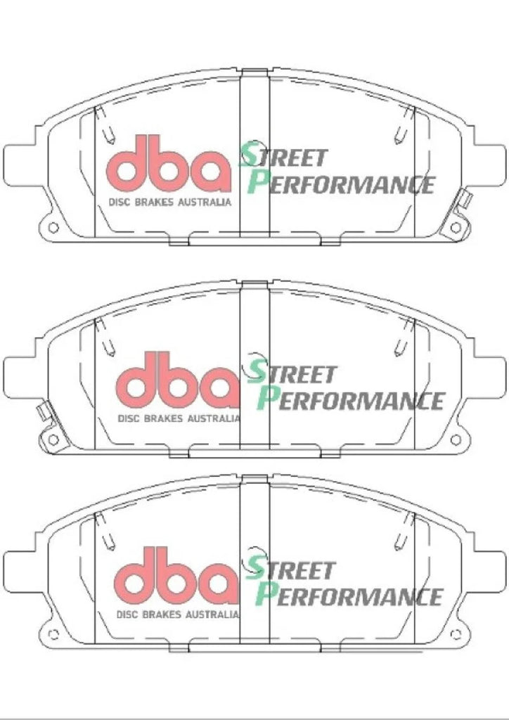 DBA SP500 Front Brake Pads fits 1996-2004 Nissan Pathfinder - Additional View 7
