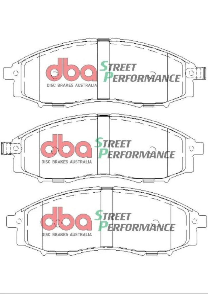 DBA SP500 Front Brake Pads fits 2000-2004 Nissan Frontier / Xterra - Additional View 9