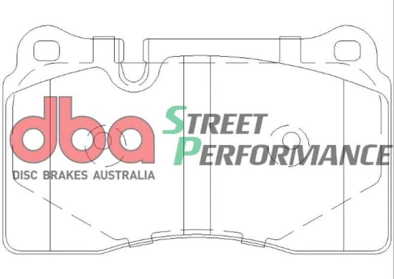 DBA SP500 Rear Brake Pads fits 2005-2008 Aston Martin DB9 / V8 Vantage / 2009-2016 Chevrolet Camaro LS / Corvette Z06 / Co...