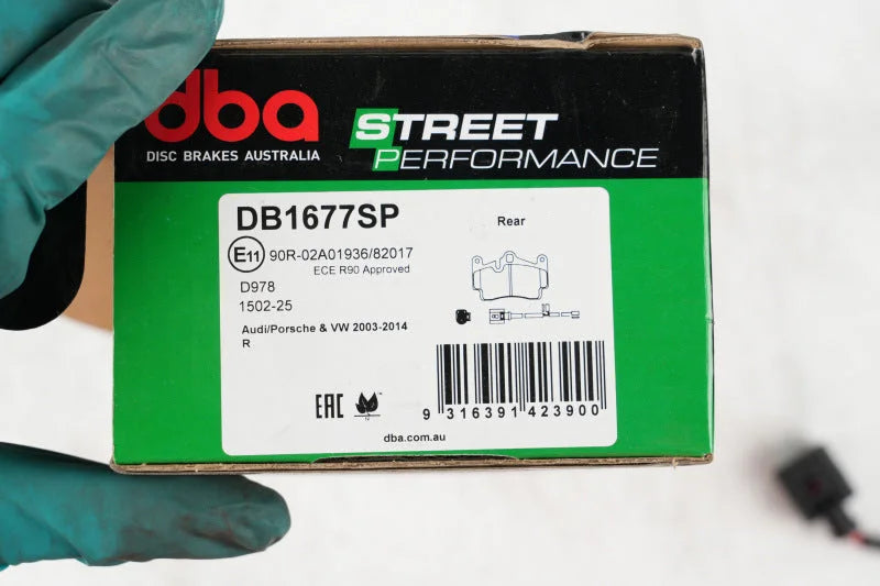 DBA SP500 Rear Brake Pads fits 2007-2015 Audi Q7 Premium / Premium Plus / Prestige / TDI / 2003-2010 Porsche Cayenne S / G...