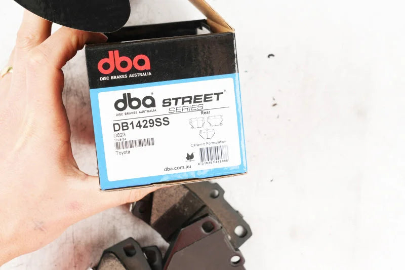 DBA Street Series Brake Pads fits 2003-2008 Pontiac Vibe GT / 2000-2005 Toyota Celica GT / 2005-2006 Toyota Corolla Ce / 2...