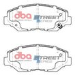 Load image into Gallery viewer, DBA Street Series Front Brake Pads (280mm Front Rotor Excl Hybrid) fits Acura ILX / 2003-2005 Honda Accord DX / 2003-2012 ...