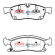 Load image into Gallery viewer, DBA Street Series Front Brake Pads (330mm Front Rotor) fits 2020 Dodge DURANGO / 2018 Dodge DURANGO Citadel / 2011 2015 20...