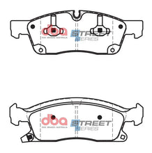 Load image into Gallery viewer, DBA Street Series Front Brake Pads (330mm Front Rotor) fits 2020 Dodge DURANGO / 2018 Dodge DURANGO Citadel / 2011 2015 20...