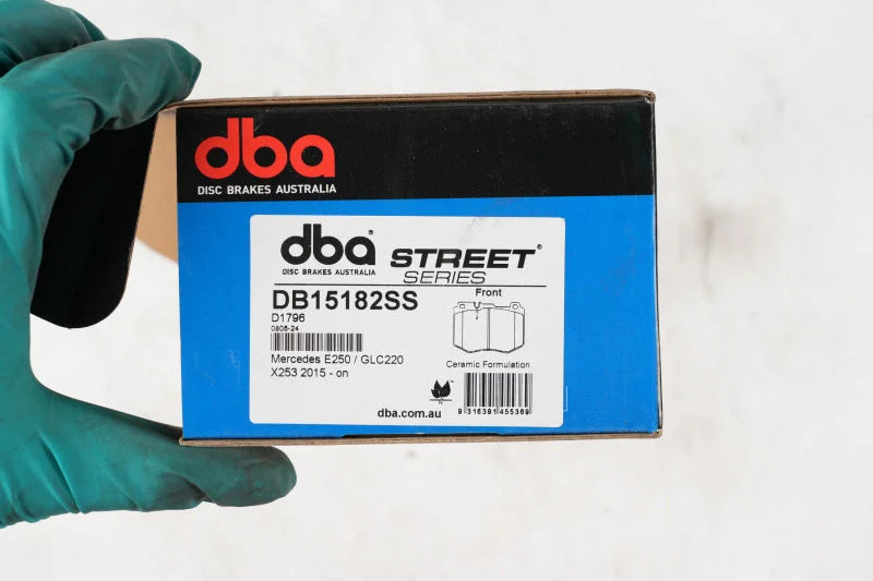 DBA Street Series Front Brake Pads (Excl AMG Exterior Package) fits 2015 2018 2020 Mercedes-Benz C300 / 2016-2018 Mercedes...