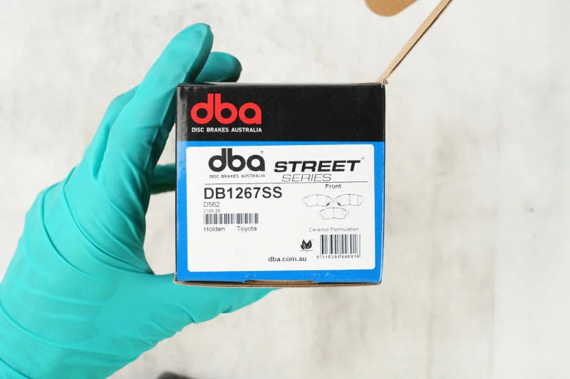 DBA Street Series Front Brake Pads fits 1993-1997 Geo Prism / 1998-2001 Toyota Camry Ce - Side View