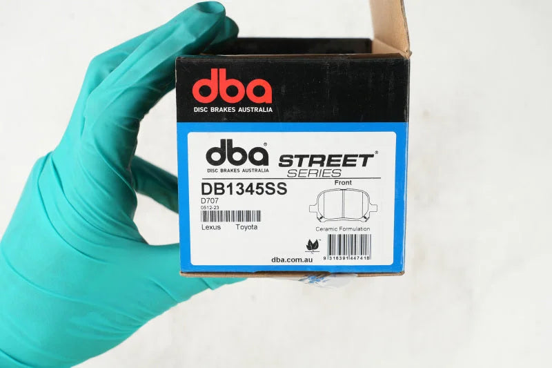 DBA Street Series Front Brake Pads fits 1997-2001 Lexus ES300 / 1999-2001 Lexus RX300 / 1998-2004 Toyota Avalon Xl / 1998 ...