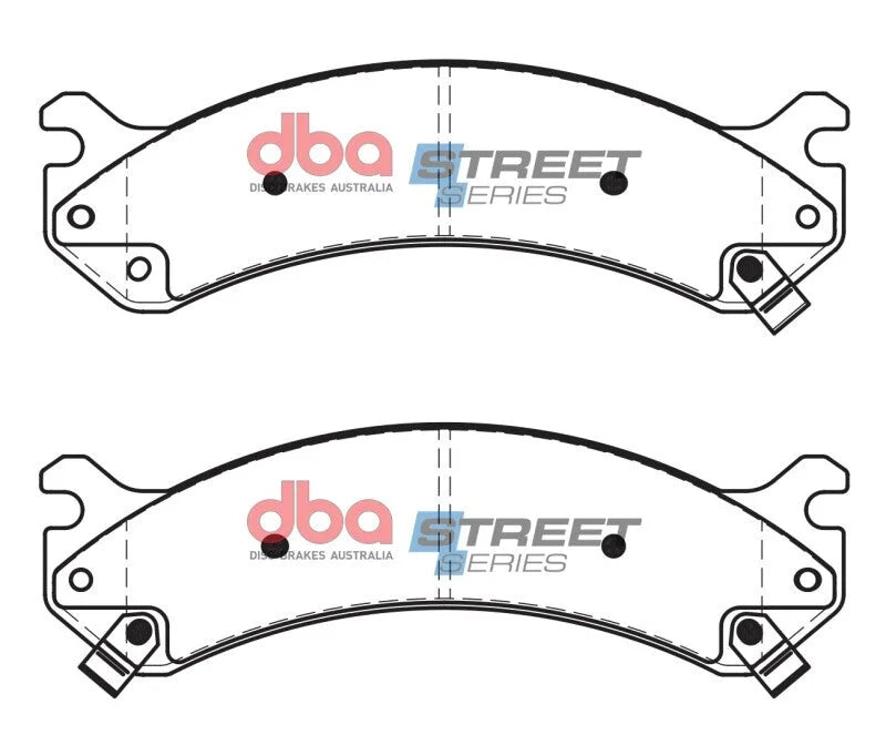 DBA Street Series Front Brake Pads fits 1999-2020 Cadillac / Chevrolet Silverado 1500 Hd SEDAN / GMC - Additional View 5