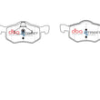 Load image into Gallery viewer, DBA Street Series Front Brake Pads fits 2001-2007 Ford Escape Hybrid / LIMITED / Xls / 2001-2006 Mazda Tribute DX / I / 20...