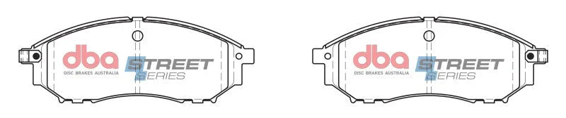 DBA Street Series Front Brake Pads fits 2003-2013 Infiniti EX35 / FX35 / FX37 / FX45 / G25 / G35 / G35 Journey / G37 / G37...
