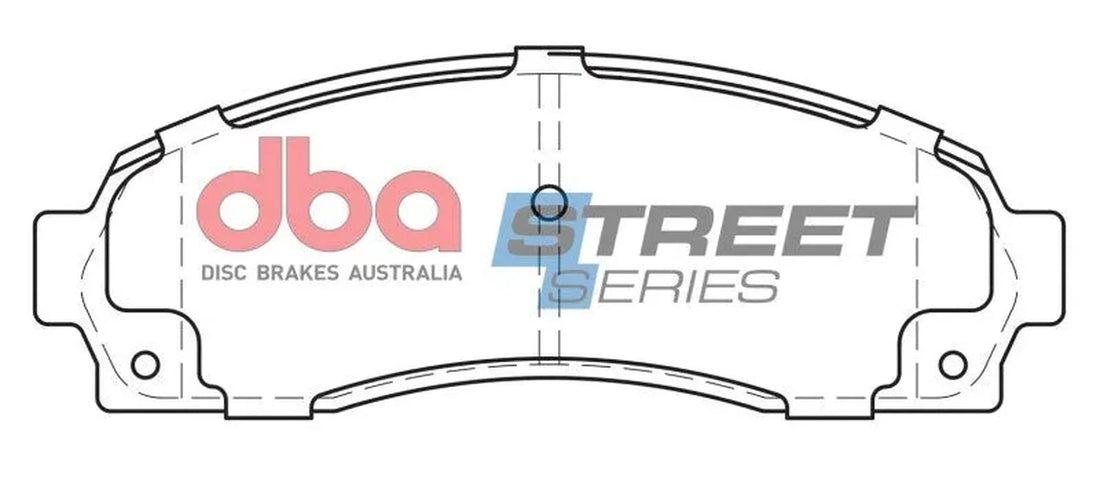 DBA Street Series Front Brake Pads fits 2005-2006 Chevrolet Equinox LS / 2001-2005 Ford Explorer Eddie Bauer / Nbx / Posta...