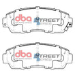 Load image into Gallery viewer, DBA Street Series Front Brake Pads fits 2007-2010 Acura RDX Sh-awd / 2011 Honda Accord Crosstour EX / 2007-2011 Honda CR-V...