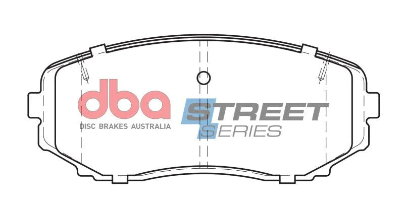 DBA Street Series Front Brake Pads fits 2007-2014 Ford Edge LIMITED / SE / SEL Plus / SPORT / 2007-2013 Lincoln Mkx / 2022...