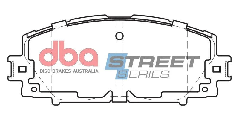 DBA Street Series Front Brake Pads fits 2007-2015 Toyota Yaris - Additional View 5