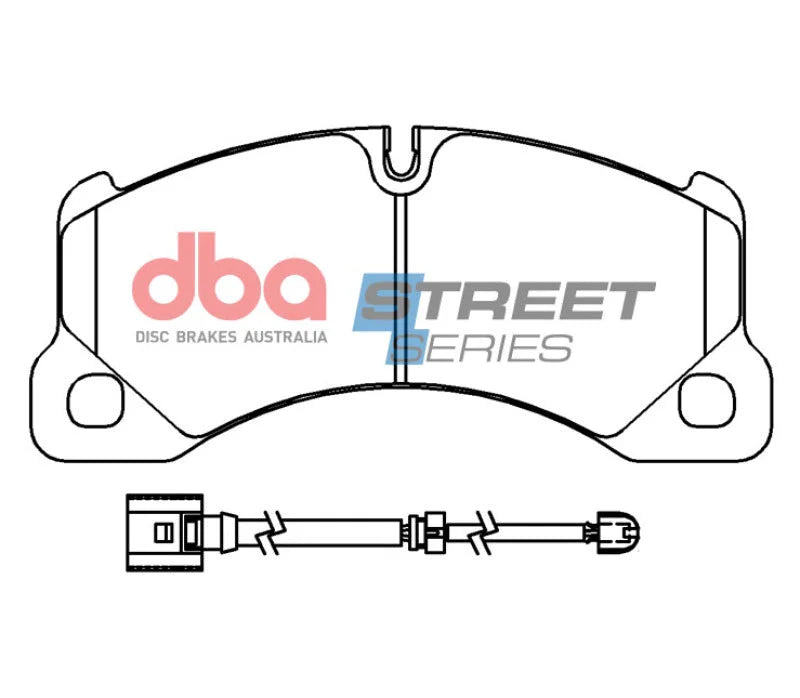 DBA Street Series Front Brake Pads fits 2008-2010 2014 2020 Porsche Cayenne / 2014 Porsche Cayenne Diesel / 2008-2010 Pors...