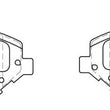 Load image into Gallery viewer, DBA Street Series Front Brake Pads fits 2008-2016 Chrysler Town &amp; COUNTRY LX / LIMITED / LIMITED PLATINUM / S / Touring Pl...