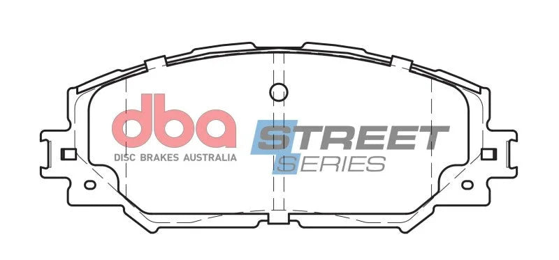 DBA Street Series Front Brake Pads fits 2010-2012 Lexus HS250H / 2009-2010 Pontiac Vibe AWD / 2008-2014 Scion xB / 2008-20...