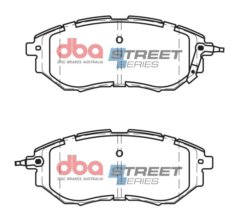 DBA Street Series Front Brake Pads fits 2015-2019 Subaru WRX / 2006-2007 Subaru B9 Tribeca / 2005-2016 Subaru Legacy / 201...
