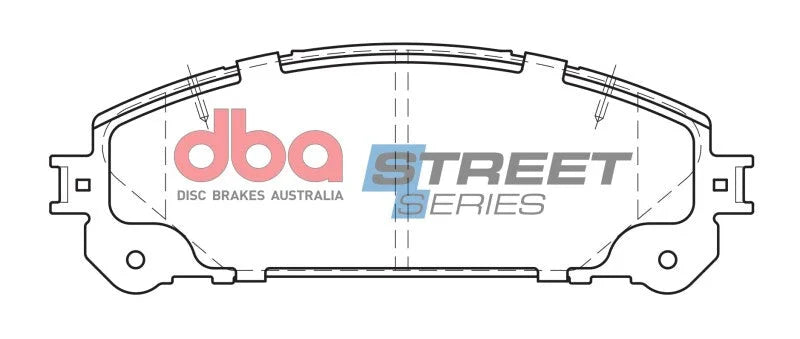DBA Street Series Front Brake Pads fits 2017 Lexus NX200T / 2018 2021 Lexus NX300 / 2015 2021 Lexus NX300H / 2022 Lexus Nx...