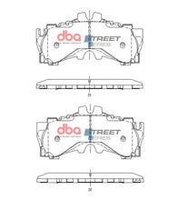 Load image into Gallery viewer, DBA Street Series Front Brake Pads fits 2018 2019 Lexus LC500 / 2018 2021 2022 Lexus LC500H / 2019-2021 Lexus LS500H - Ins...